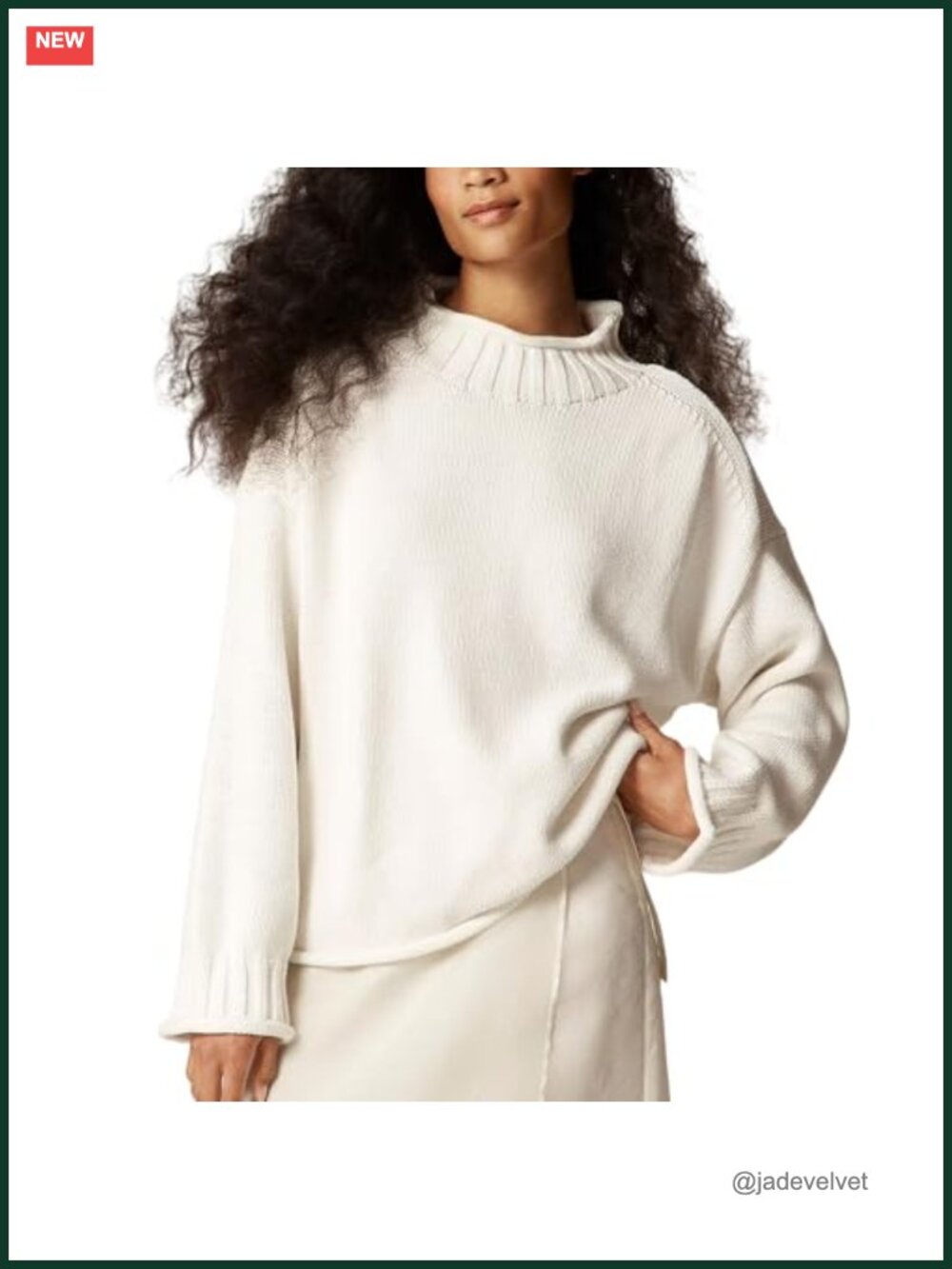 Women's Oversized Roll Neck Sweater Long Sleeve Pullover Fall Knit Top